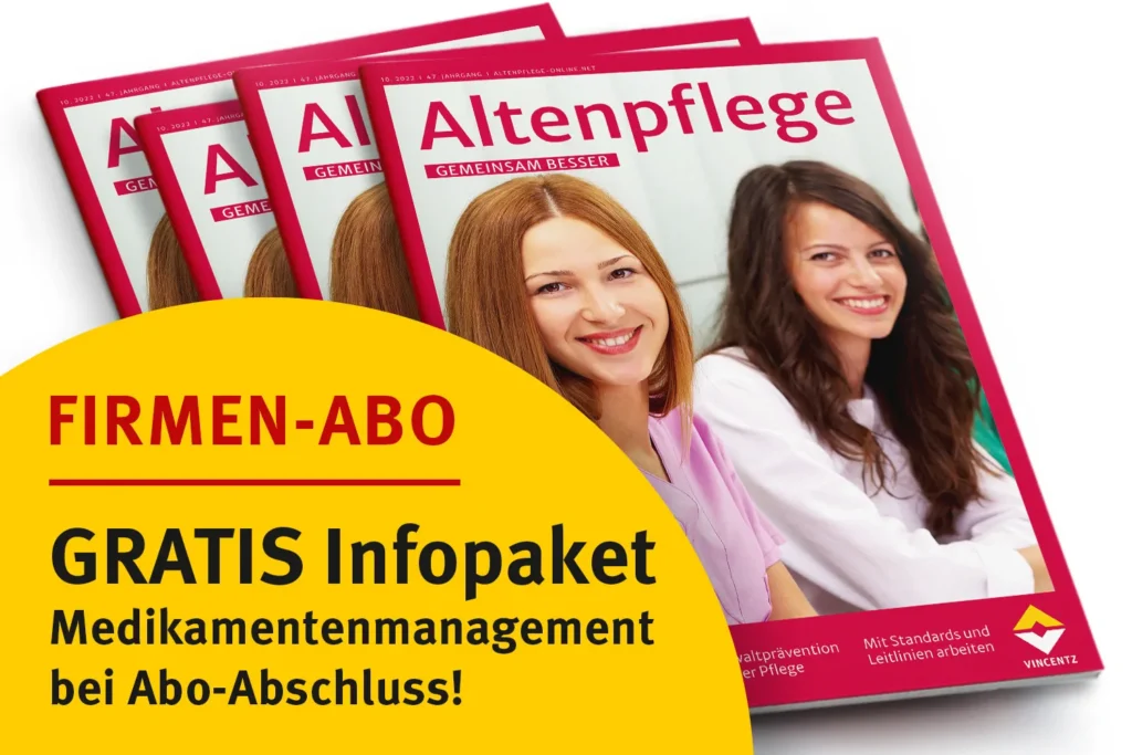 Altenpflege Firmenabo